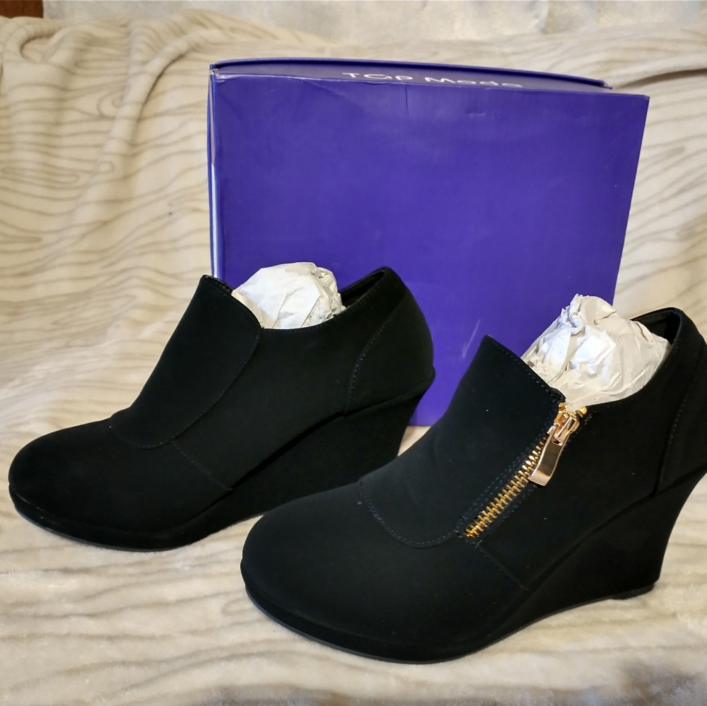 TOP Moda wedges Black Size 8